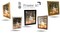 Natural 18x18 Wood Picture Frame Acrylic Glass - Maple Light Wood Wall Frame
